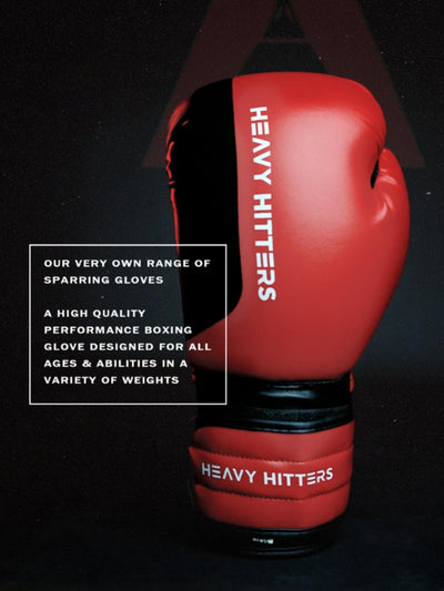HH Sparring Boxing Gloves Lava Red