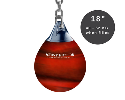 Heavy Hitters 18' Punch BAG & GLOVE COMBO