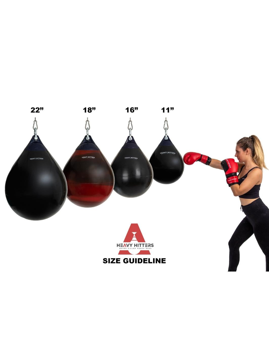 HEAVY HITTERS 16" WATER PUNCH BAG